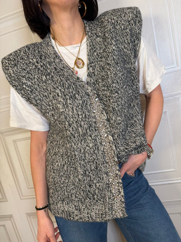 Gilet mouline’ cabochon - Haveone