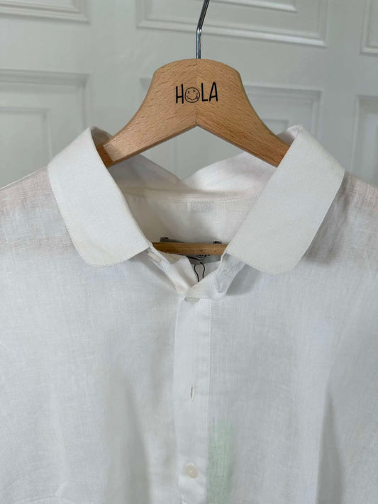 Camicia casacca in lino - Daniele Alessandrini