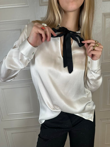 Camicia viscosa fiocchetto - Philia Loft