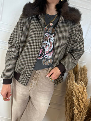 Bomber pied de poule moro - SusyMix