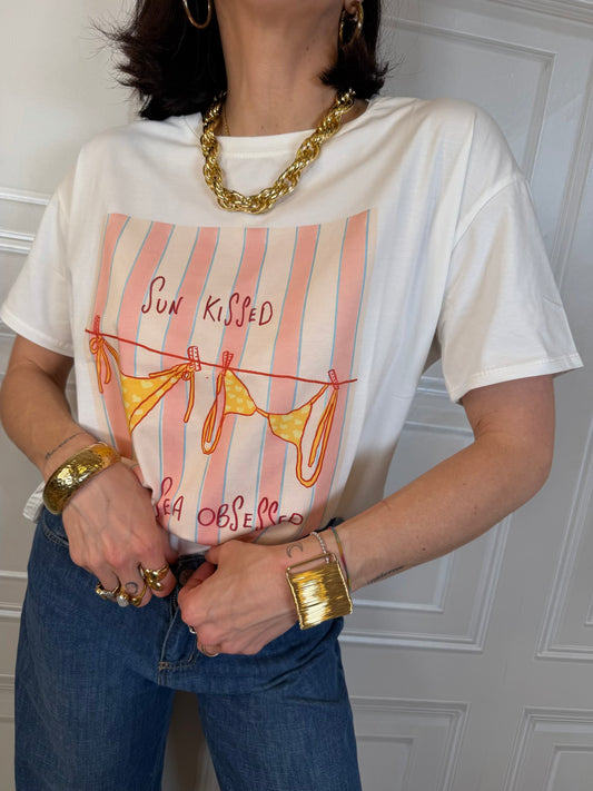 T-shirt sun kissed - Hola Selection
