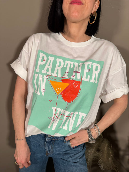 T-shirt "Partner in wine" - Berna