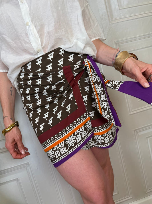 Minigonna pareo batik - Vicolo