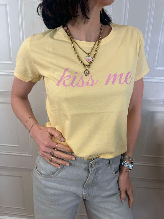 T-shirt kiss me - Vicolo