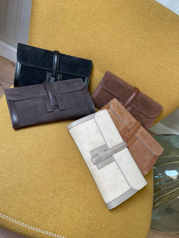 Pochette suede Honey - Hola selection