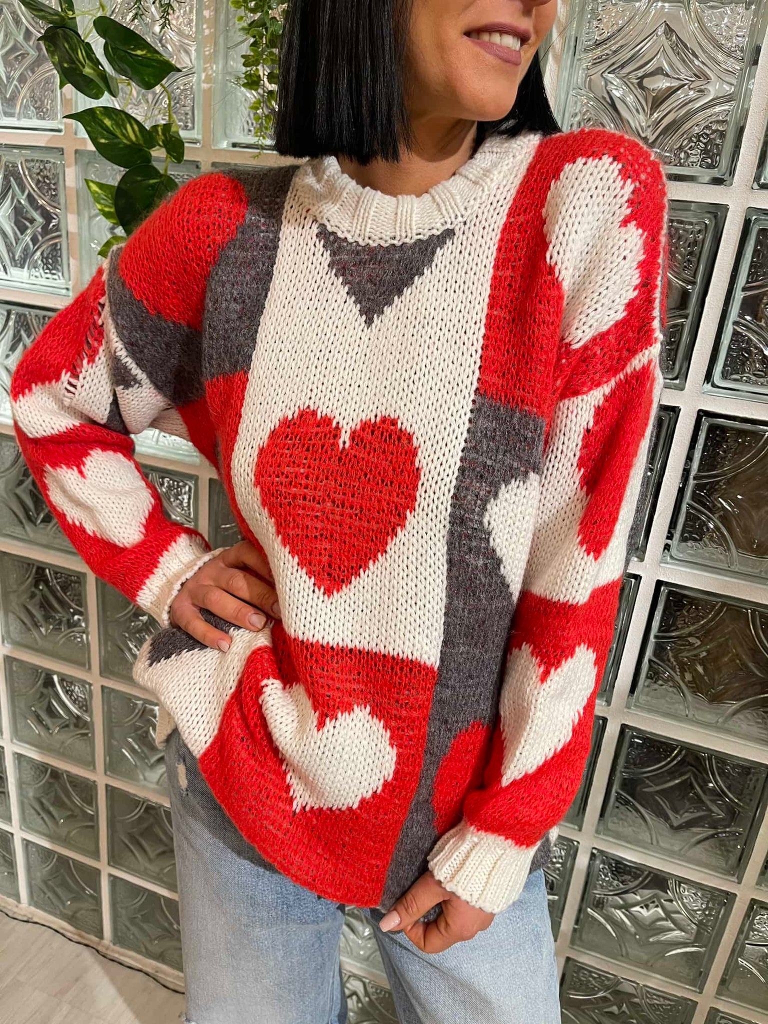 Pull quadri&cuori - Vicolo