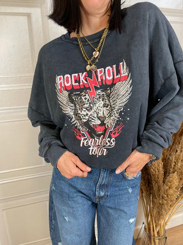 Felpa Rock n roll - Haveone