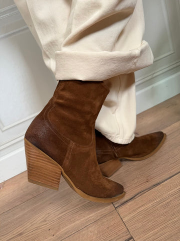 Texano suede cuoio - Ovyè