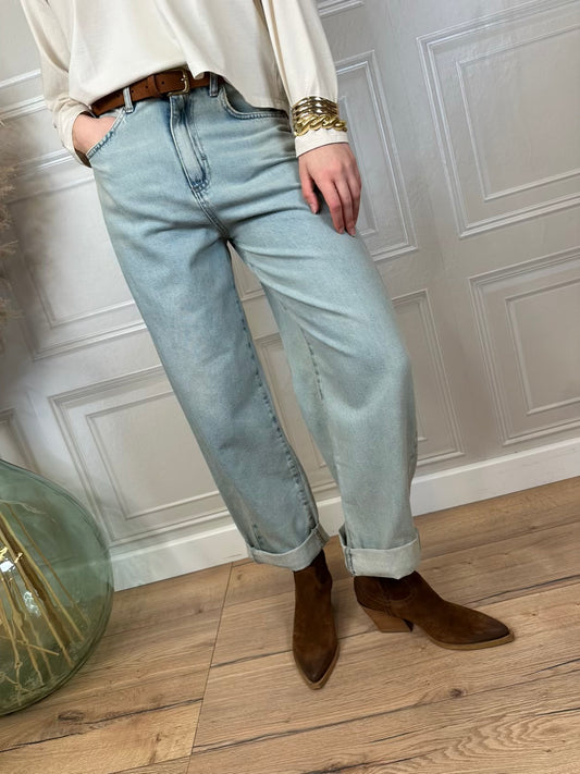 Jeans loose sabbiato - Philia Loft