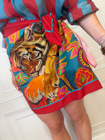 Gonna pareo tigre India - HaveOne