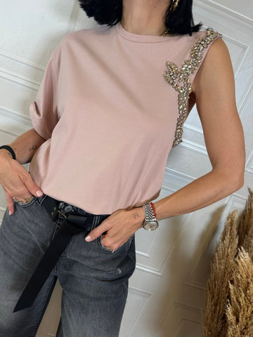 T-shirt asimmetrica - Tensione In