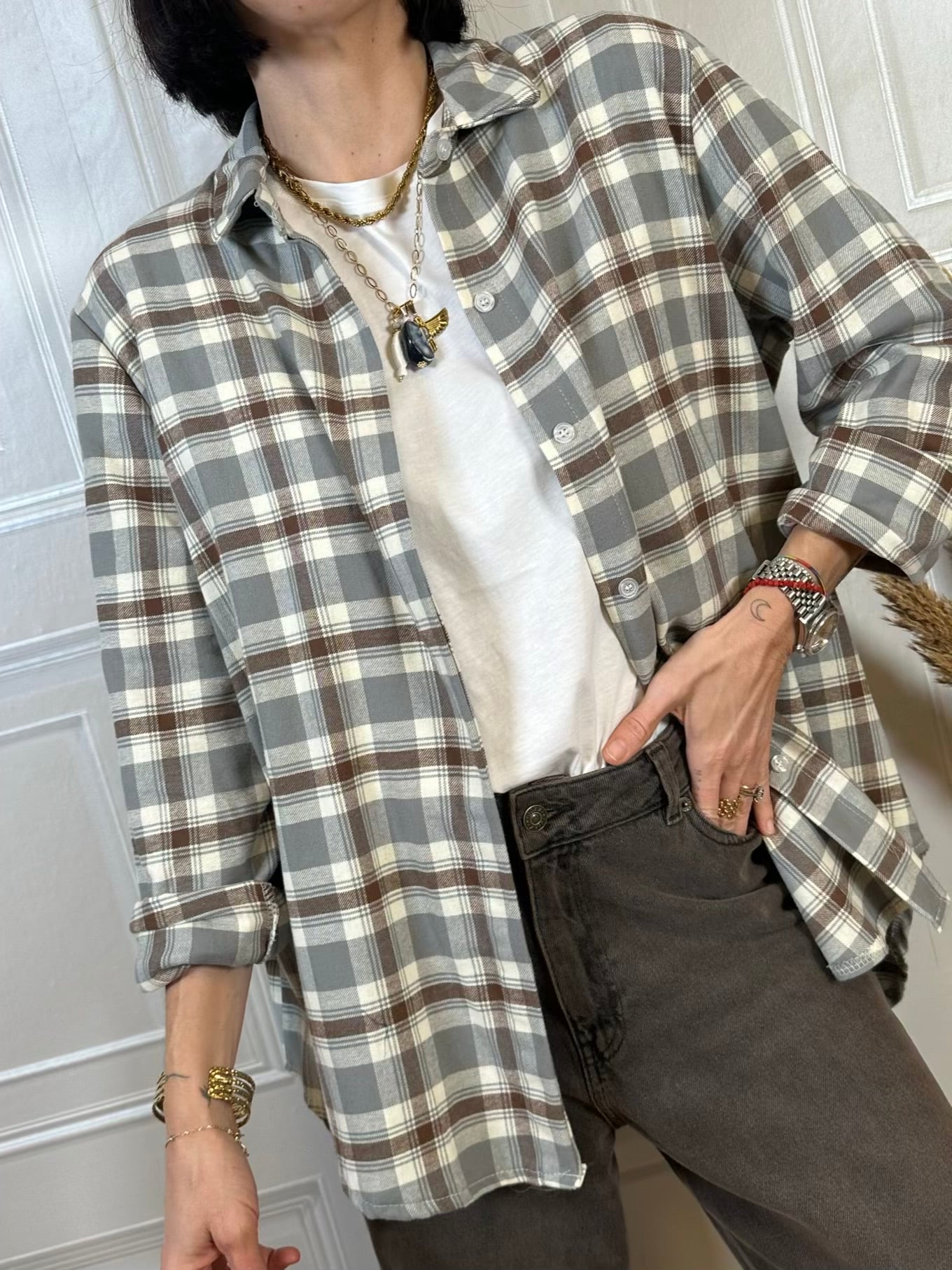 Camicia check - Haveone