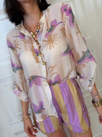 Camicia pappagalli - Haveone