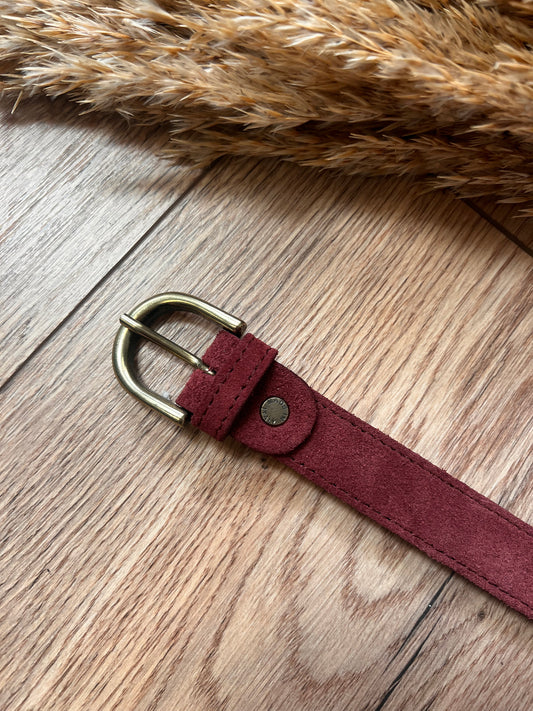 Cintura pelle scamosciata - Vicolo