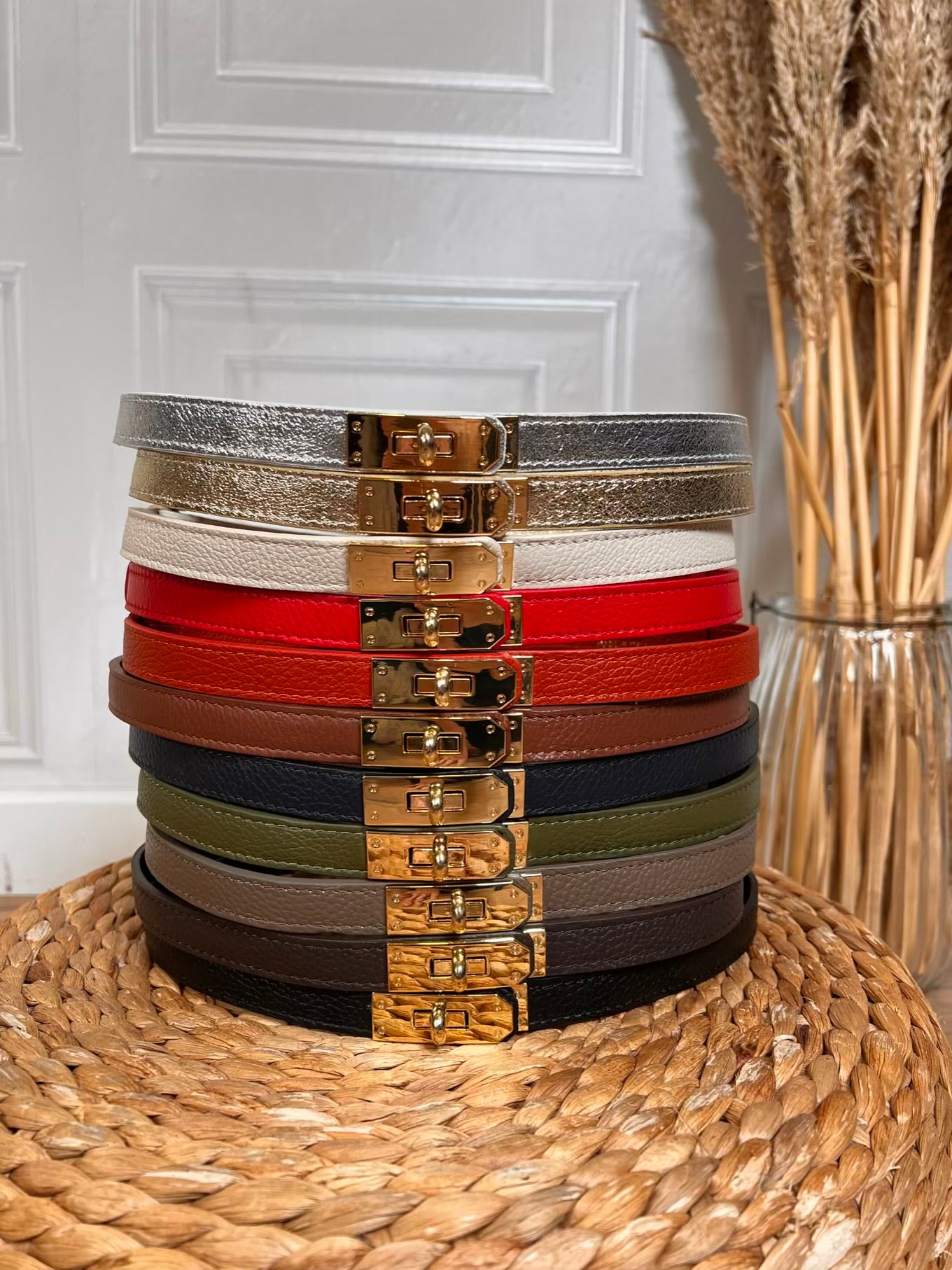 Cintura Jamie in pelle  - Hola selection