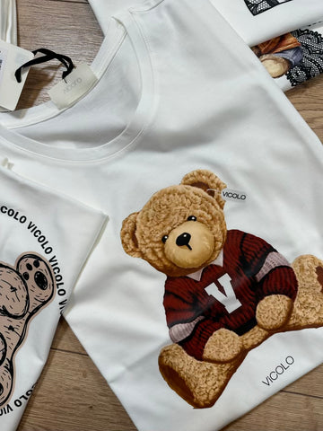 T-shirt orsetto seduto - Vicolo
