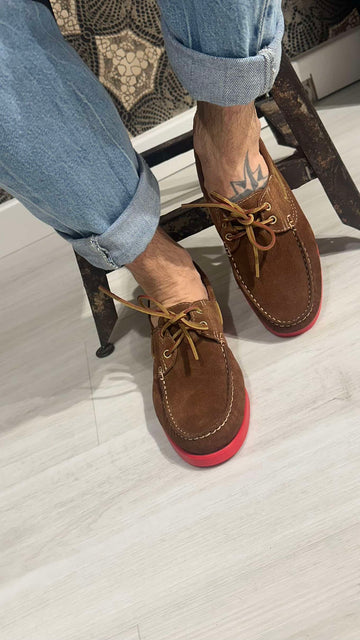 Scarpe barca tabacco - Stilosophy