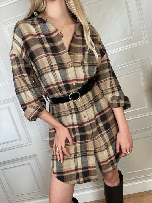 Abito check flanella - SusyMix