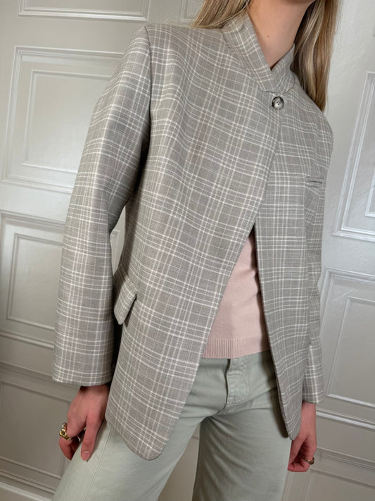 Blazer check grigio - Vicolo