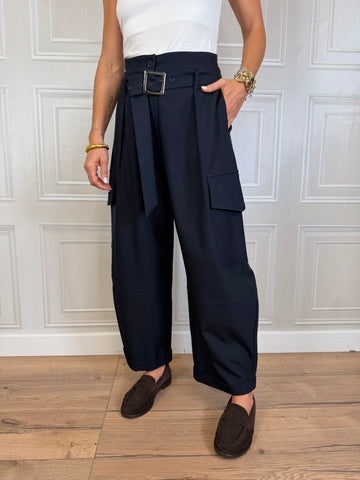 Pantalone Vivy tasconi blu - Haveone