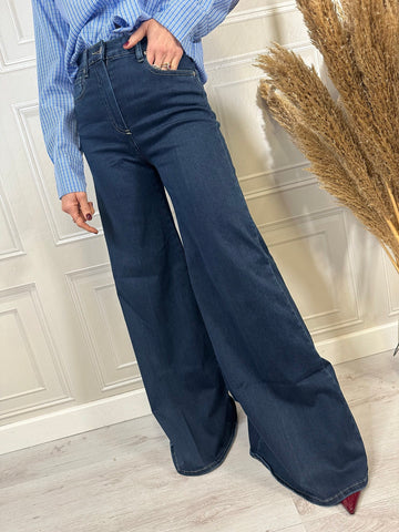 Jeans palazzo stretch - Haveone