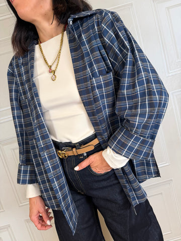 Camicia quadri blu - Haveone