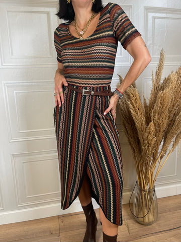 Gonna midi stile Missoni - Susymix