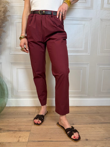Pantalone chino rosso india - Kikisix