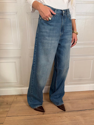 Jeans wide leg Xenobia blu - Vicolo