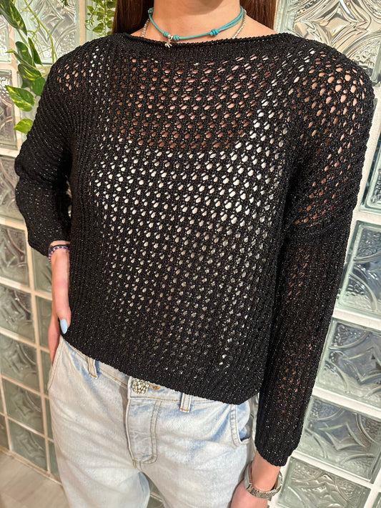 Maglia rete lurex - Vicolo