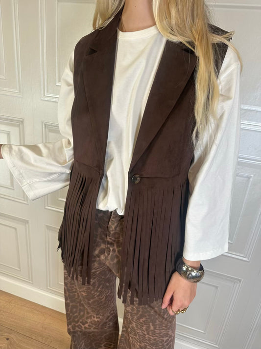 Gilet frange moro - SusyMix