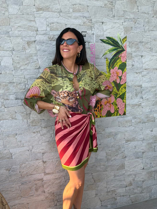 PREORDER Camicia Safari bloom - Haveone