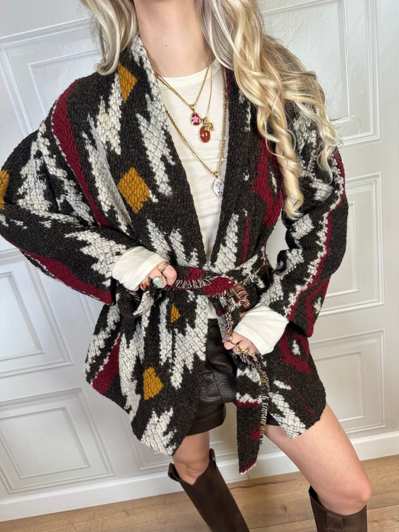 Cardigan Tulum in maglia - Vicolo