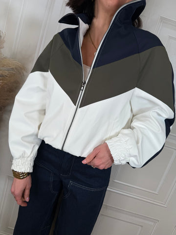 Bomber cotone riga - Vicolo