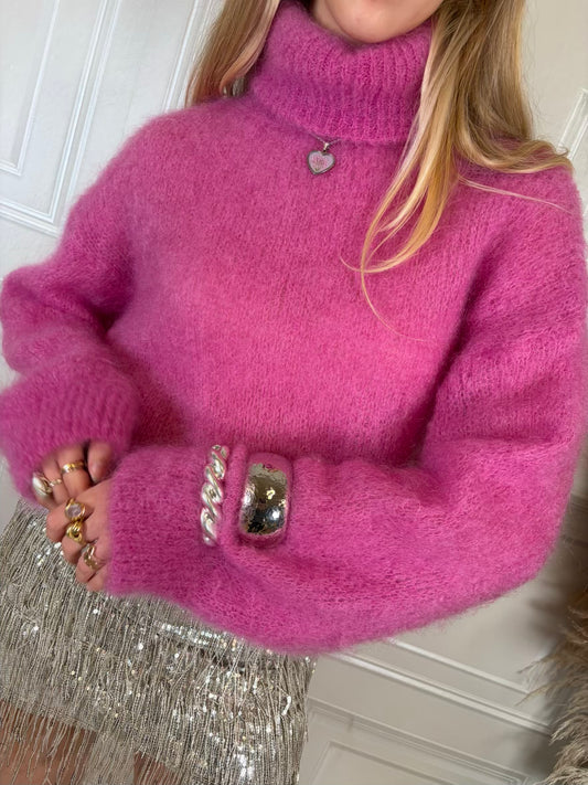 Pull nuvoletta collo alto - Philia Loft
