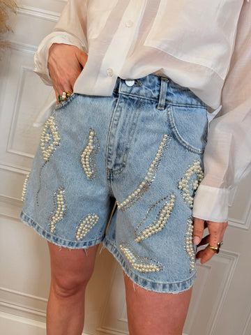 Bermuda strass e perle - HaveOne