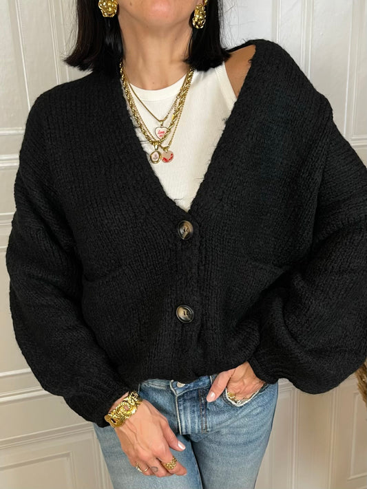 Cardigan tre bottoni - HaveOne