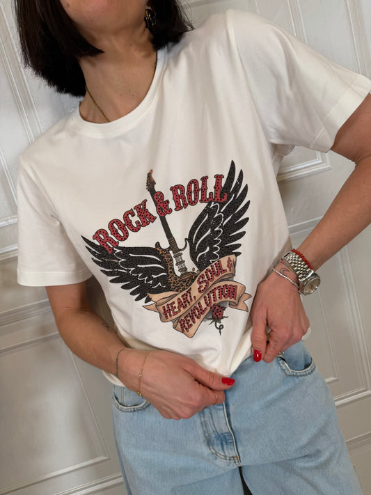 T-shirt Rock&Roll - Kikisix