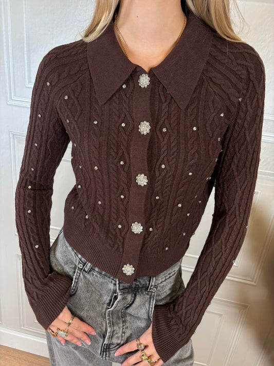 Polo in maglia gioiello - HaveOne