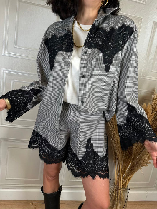 Pantaloncino farfalla pizzo - Haveone