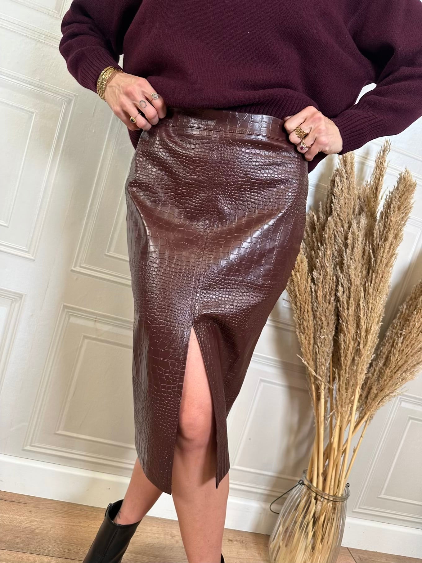 Gonna midi stampa cocco - Susymix