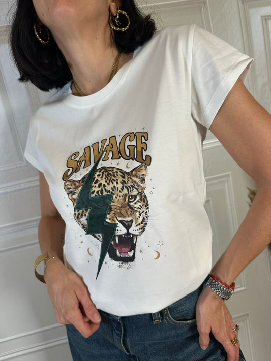 T-shirt Savage tigre - Vicolo