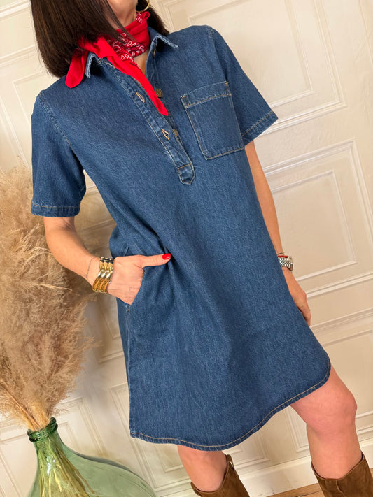Abito jeans taschino - JJXX