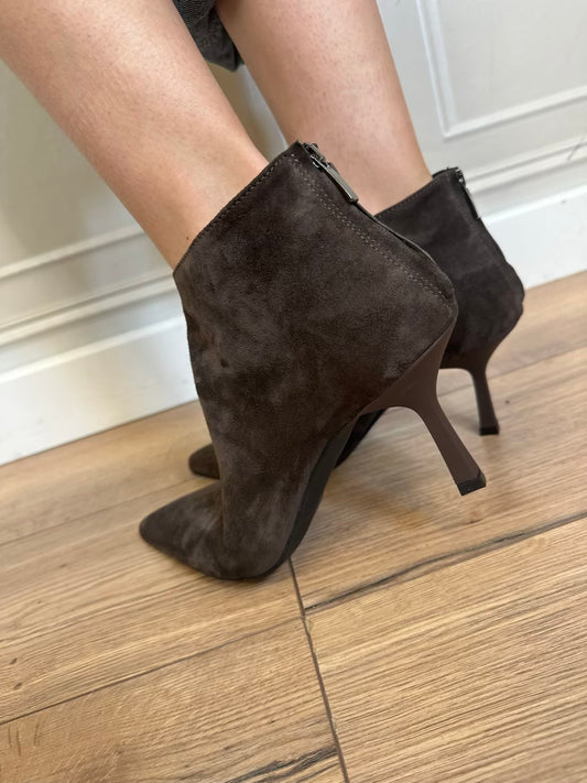 Tronchetto camoscio moro - Ovye