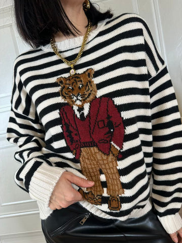 Pull righe tigre - Haveone