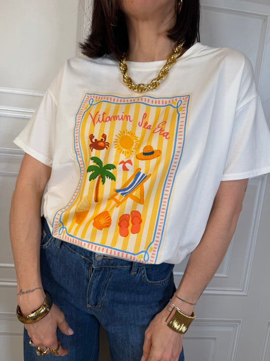 T-shirt vitamin Sea Era - Hola Selection