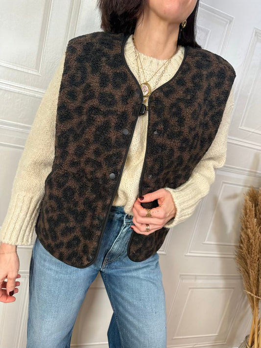 Teddy gilet macu - JJXX