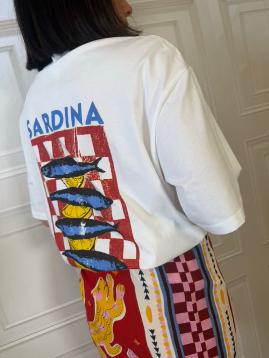 T-shirt sardina - Tensione in