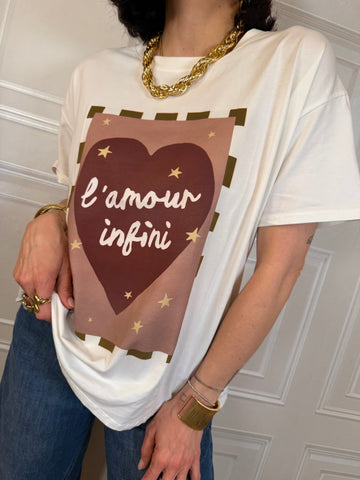 T-shirt l’amour infini - Hola Selection