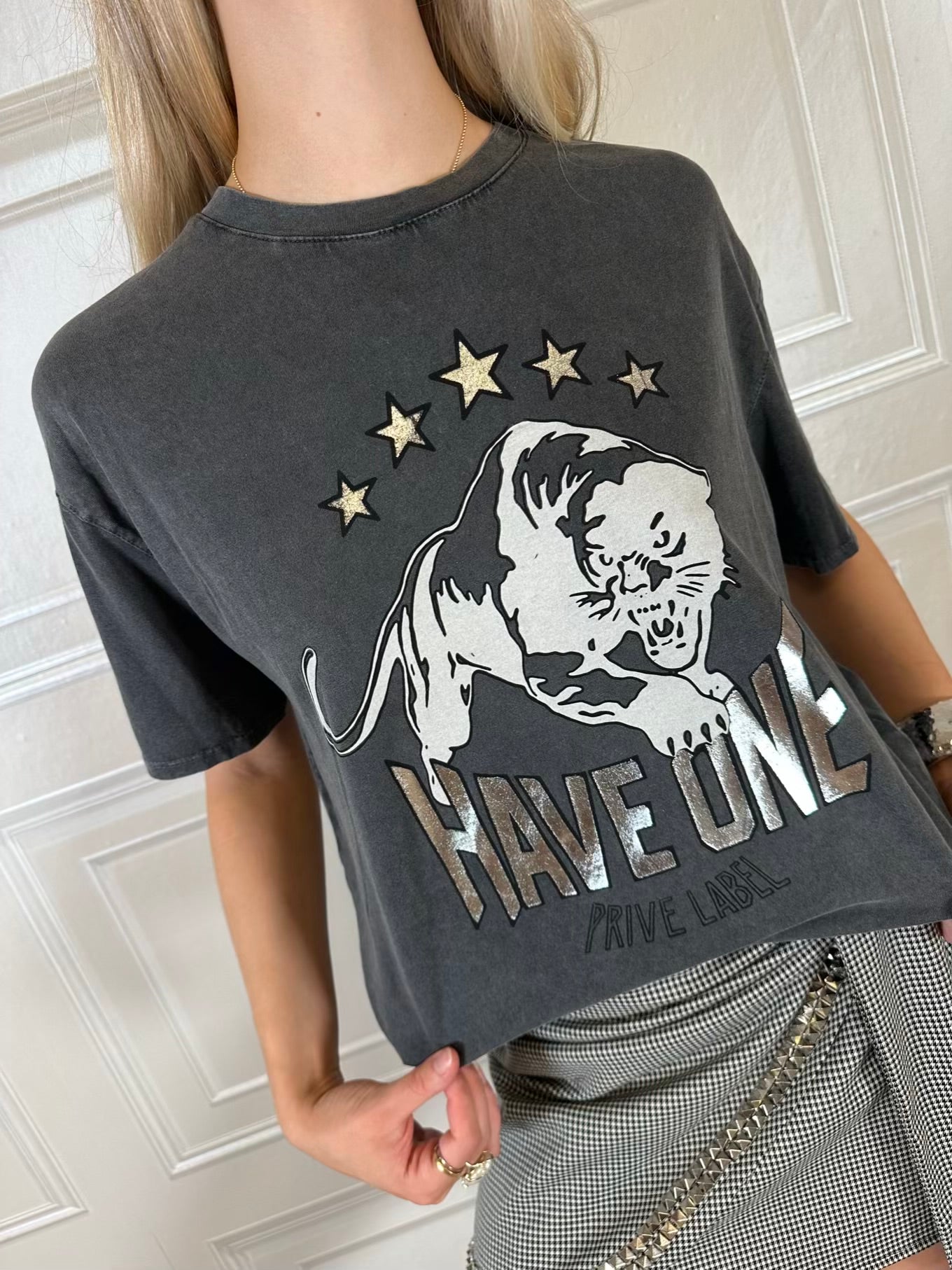 T-shirt tigre prive label - Haveone